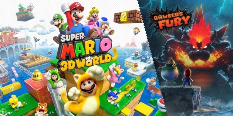 2. Super Mario 3D World + Bowser’s Fury top videogames in 2021